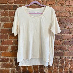 Madewell Creme Top | Size Large